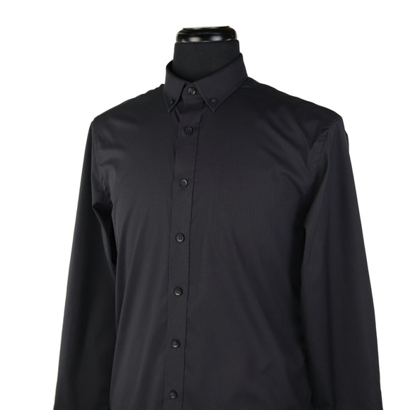 New UNTUCKit L/S Button Front Shirt Black Small - Picture 4 of 6